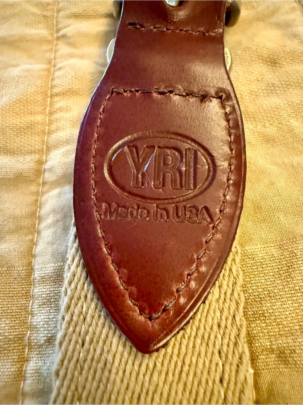 YRI 122nd U.S. Open at The Country Club Golf Belt Horween Chromexcel Leather